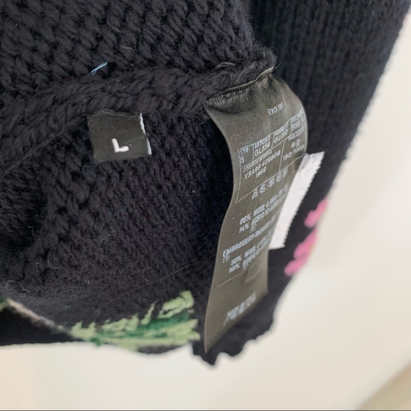 Gucci Garden Floral Intarsia Sweater with Parrot L - Picture 8 of 17